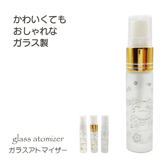 ガラスアトマイザー 猫 10ml